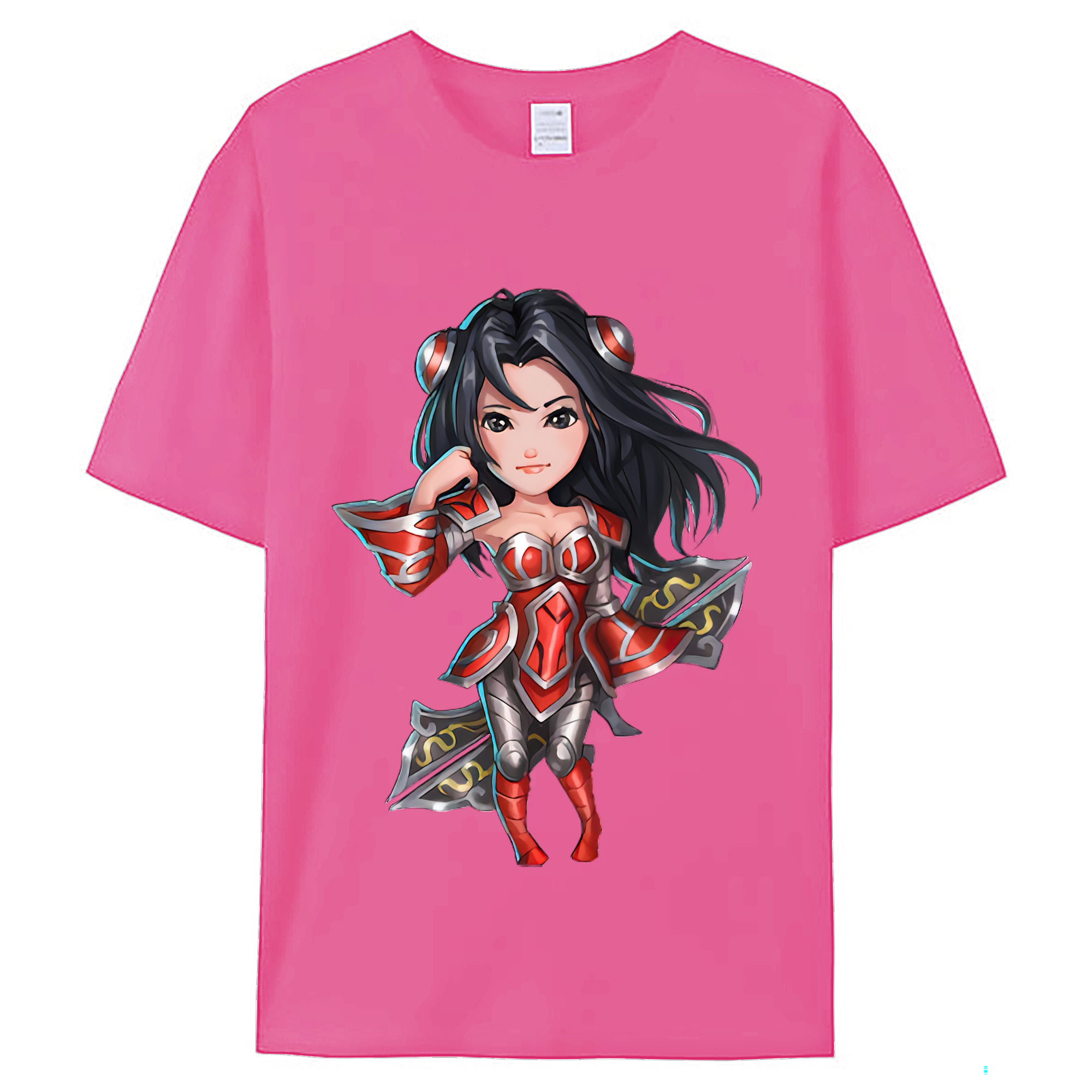 （画像用） リーグ・オブ・レジェンド League of Legends LOL レディースカジュアルプリントTシャツ（綿100％）
